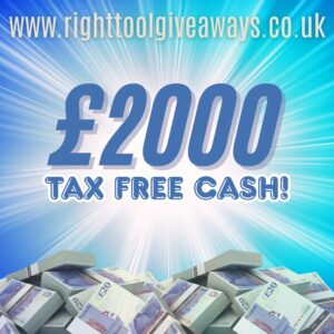 Win £2000 tax free cash!