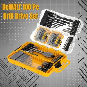 DeWalt 100 Piece Drill Drive Set Mixed