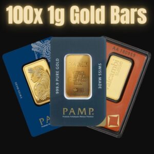 Instant Win - 100 chances to win 1g Gold Bar